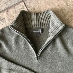 Eddie Bauer quarter zip sweater